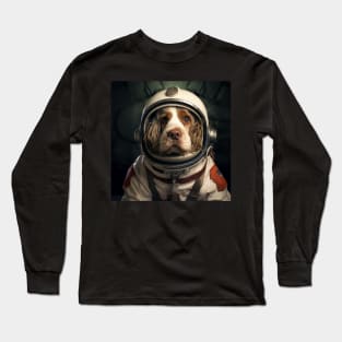 Astro Dog - Clumber Spaniel Long Sleeve T-Shirt